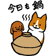 mogumogu dog sticker #4907118