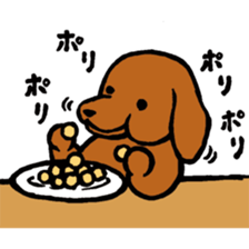 mogumogu dog sticker #4907123