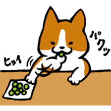 mogumogu dog sticker #4907124