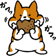 mogumogu dog sticker #4907131