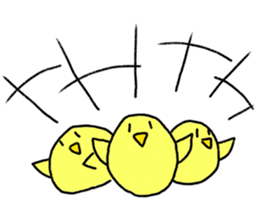 Sticky HIYOKO sticker #4907468