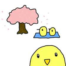 Sticky HIYOKO sticker #4907473