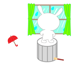 Percussion rabbit sticker #4907587