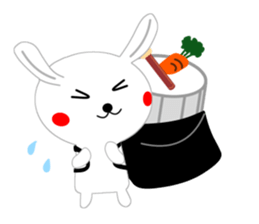 Percussion rabbit sticker #4907606