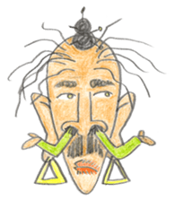 A Man From Hot Island !! sticker #4907697