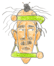 A Man From Hot Island !! sticker #4907701