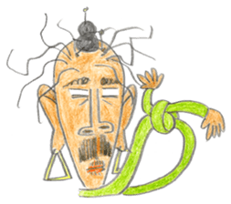 A Man From Hot Island !! sticker #4907702