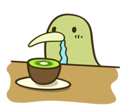 Kiwi Bird Sticker sticker #4908004