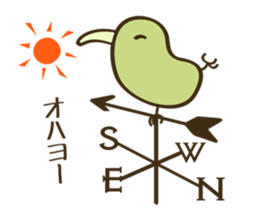 Kiwi Bird Sticker sticker #4908020