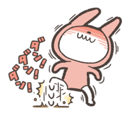 Sticker of Pink Rabbit by kabitas sticker #4908161