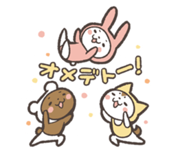 Sticker of Pink Rabbit by kabitas sticker #4908170