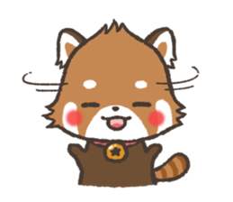 mild-Lesser-panda sticker #4908389