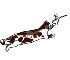 The Cat five sticker #4908626