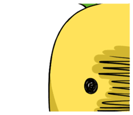 Small pineapple 0.0 !! sticker #4908981