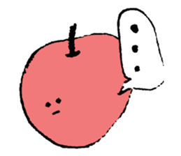 I'm a Ordinary apple. sticker #4909349