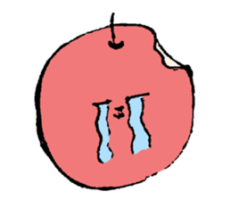 I'm a Ordinary apple. sticker #4909350