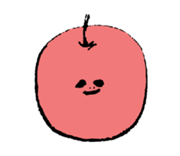 I'm a Ordinary apple. sticker #4909355