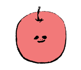 I'm a Ordinary apple. sticker #4909355