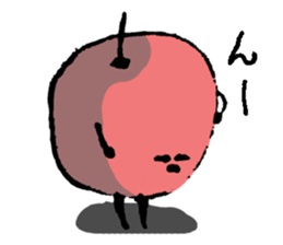 I'm a Ordinary apple. sticker #4909361