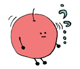 I'm a Ordinary apple. sticker #4909376