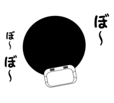 Afro mask man sticker #4909483