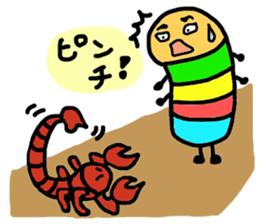 LIFE of IMOMUSHI sticker #4909611