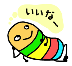 LIFE of IMOMUSHI sticker #4909618