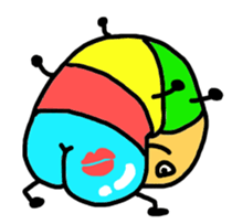 LIFE of IMOMUSHI sticker #4909621