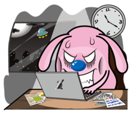 Bluenose Rabbit (For Taiwan) sticker #4909822