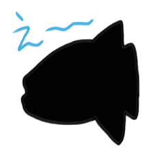 Animals and insects silhouette sticker #4909886