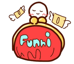 super cute FUNNI life sticker #4909951