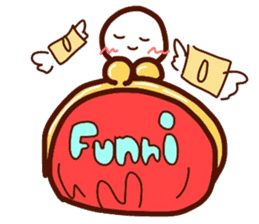 super cute FUNNI life sticker #4909951