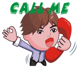 Taichi Boy sticker #4910069