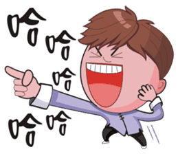 Taichi Boy sticker #4910074