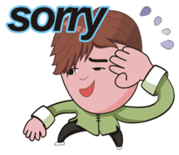 Taichi Boy sticker #4910088