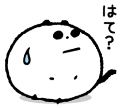 Fehlerlos runder Panda pandama sticker #4910148