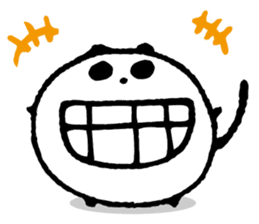 Fehlerlos runder Panda pandama sticker #4910149