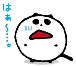 Fehlerlos runder Panda pandama sticker #4910152