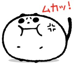 Fehlerlos runder Panda pandama sticker #4910165