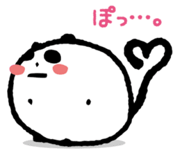 Fehlerlos runder Panda pandama sticker #4910173