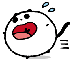 Fehlerlos runder Panda pandama sticker #4910177