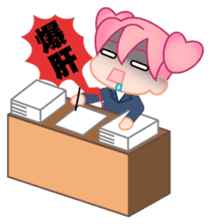 time girl 2 sticker #4910278