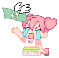 time girl 2 sticker #4910283