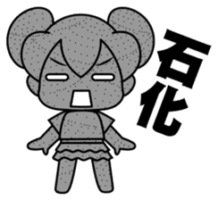 time girl 2 sticker #4910289