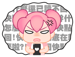 time girl 2 sticker #4910294