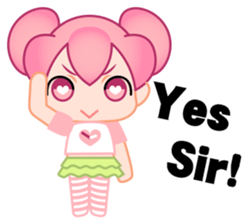 time girl 2 sticker #4910303