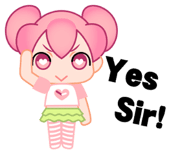 time girl 2 sticker #4910303