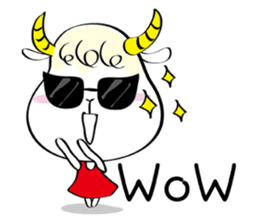 Lulu  Sheep---life sticker #4910787