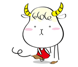 Lulu  Sheep---life sticker #4910791