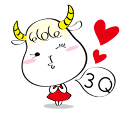 Lulu  Sheep---life sticker #4910803